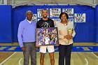 MBBall Senior Day  Men's Basketball Senior Day. - Photo By: KEITH NORDSTROM : Wheaton, basketball, Senior Day